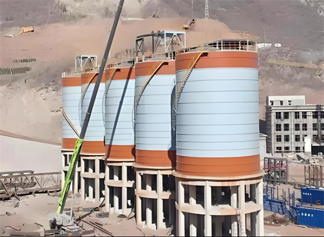 佛子山镇高架钢板仓